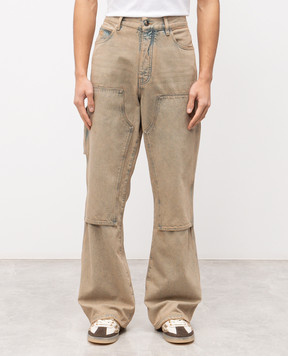 AMIRI Beige Carpenter jeans AMBMJE1052