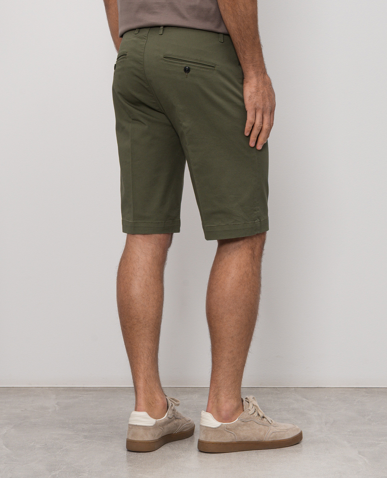 

Khaki cotton shorts Cashmere&Whiskey