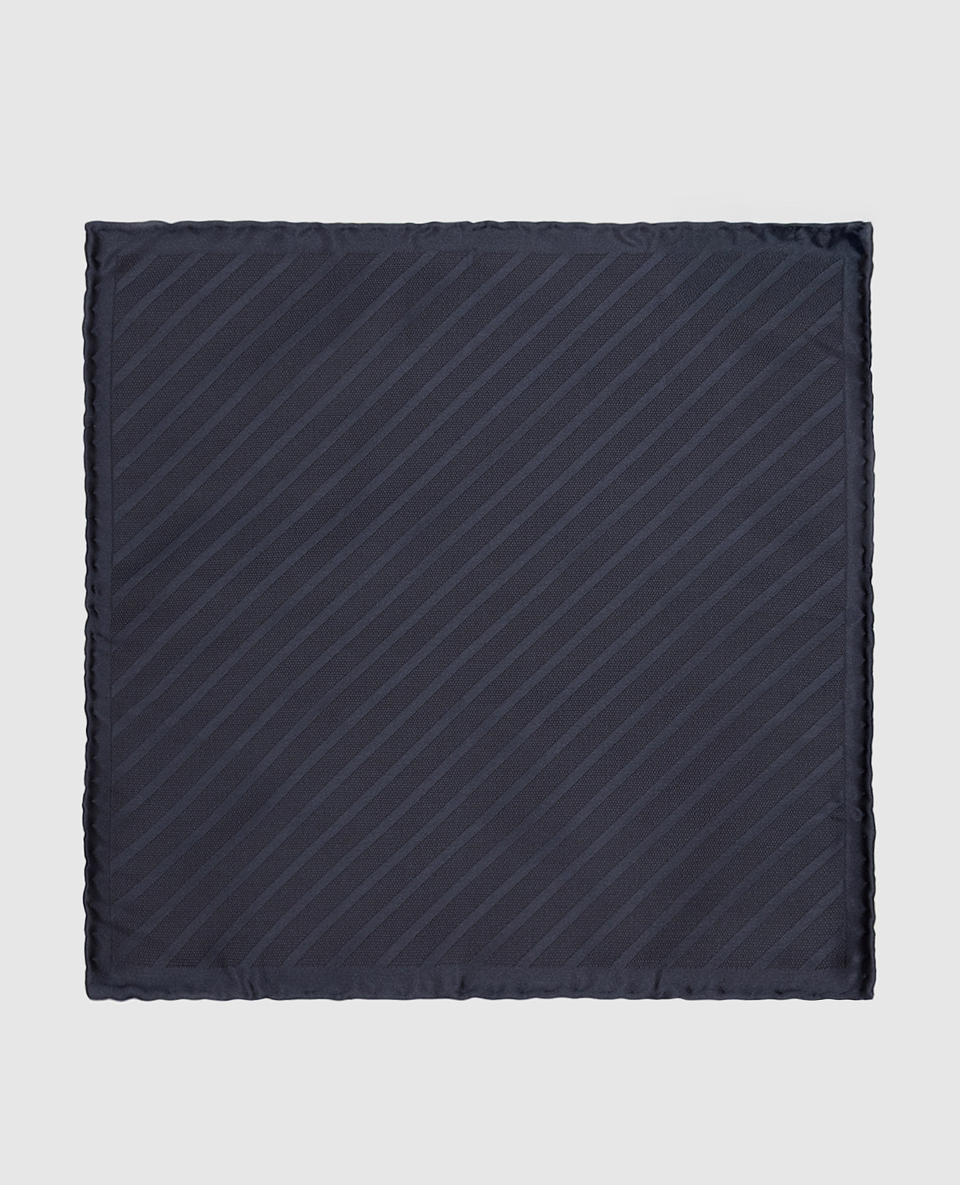 

Blue patterned silk pachet Brunello Cucinelli