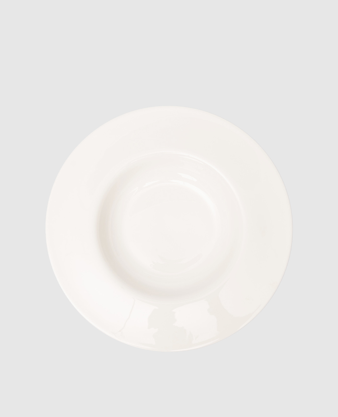 

White porcelain pasta plate Gourmet Geminiano Cozzi 1765