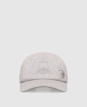 Stefano Ricci Gray cashmere cap MCV530016EC0001T