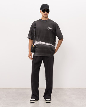 AMIRI Grey PALMS T-shirt AMTOJR1185