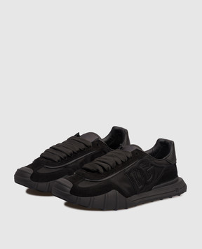 Dolce&Gabbana Black Athletic combo sneakers CS2384A0354