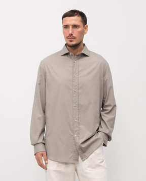 Brunello Cucinelli Khaki shirt MA6740627