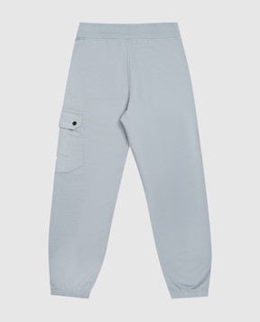 C.P. Company Children's blue joggers with logo print CUP01BLCC0248