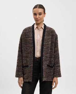 Momoni Donut tweed jacket with wool 252MMOJA037252MO20