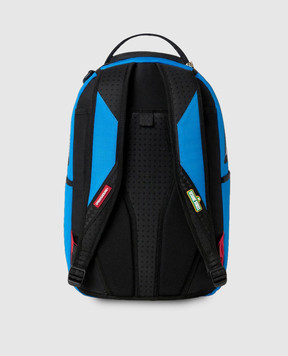 Sprayground Children's blue backpack SESAME STREET COOKIE MONSTER TAKE A BITE 910B9122NSZ