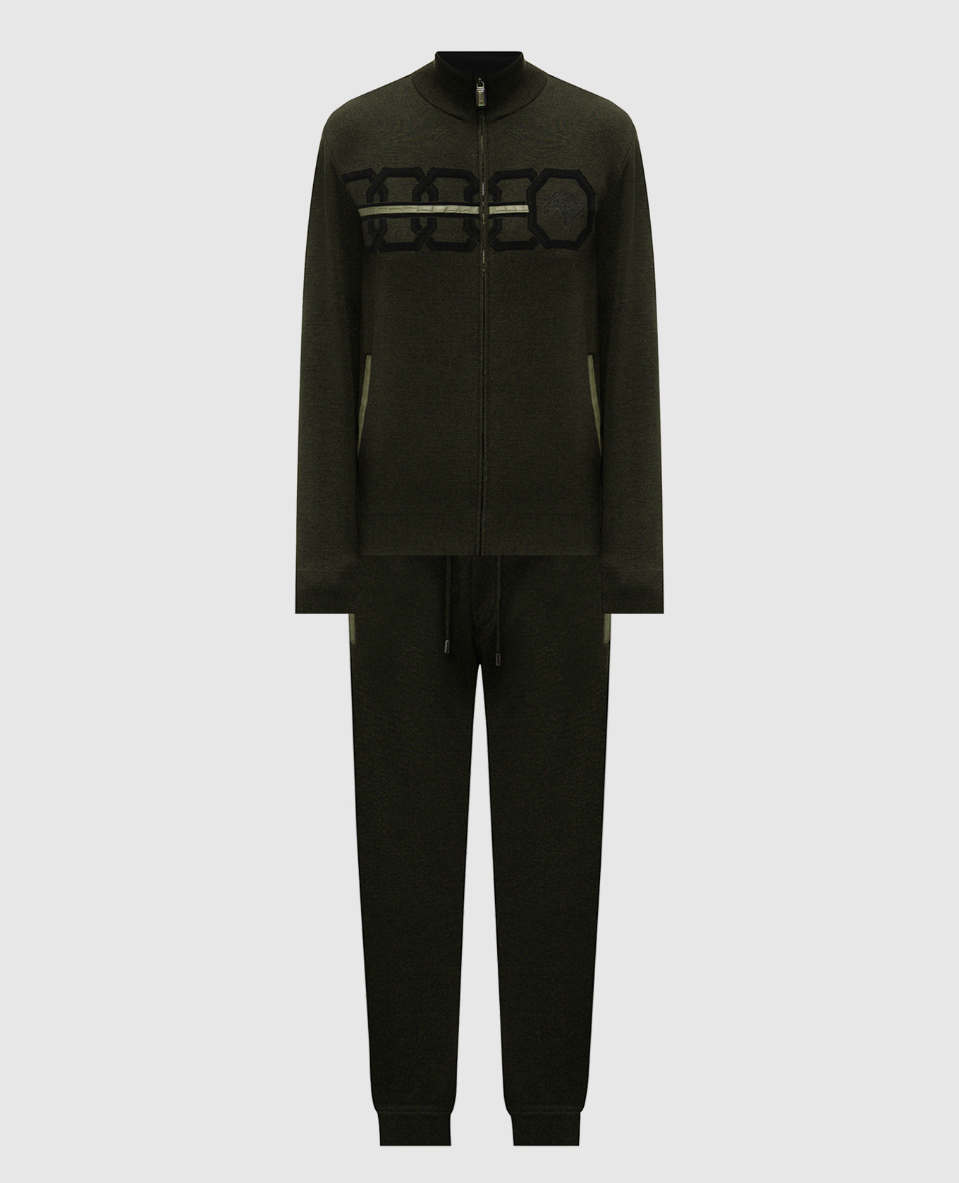 

Green wool and silk tracksuit Stefano Ricci