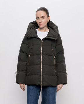 MooRER Green down jacket GADIA GADIASTP