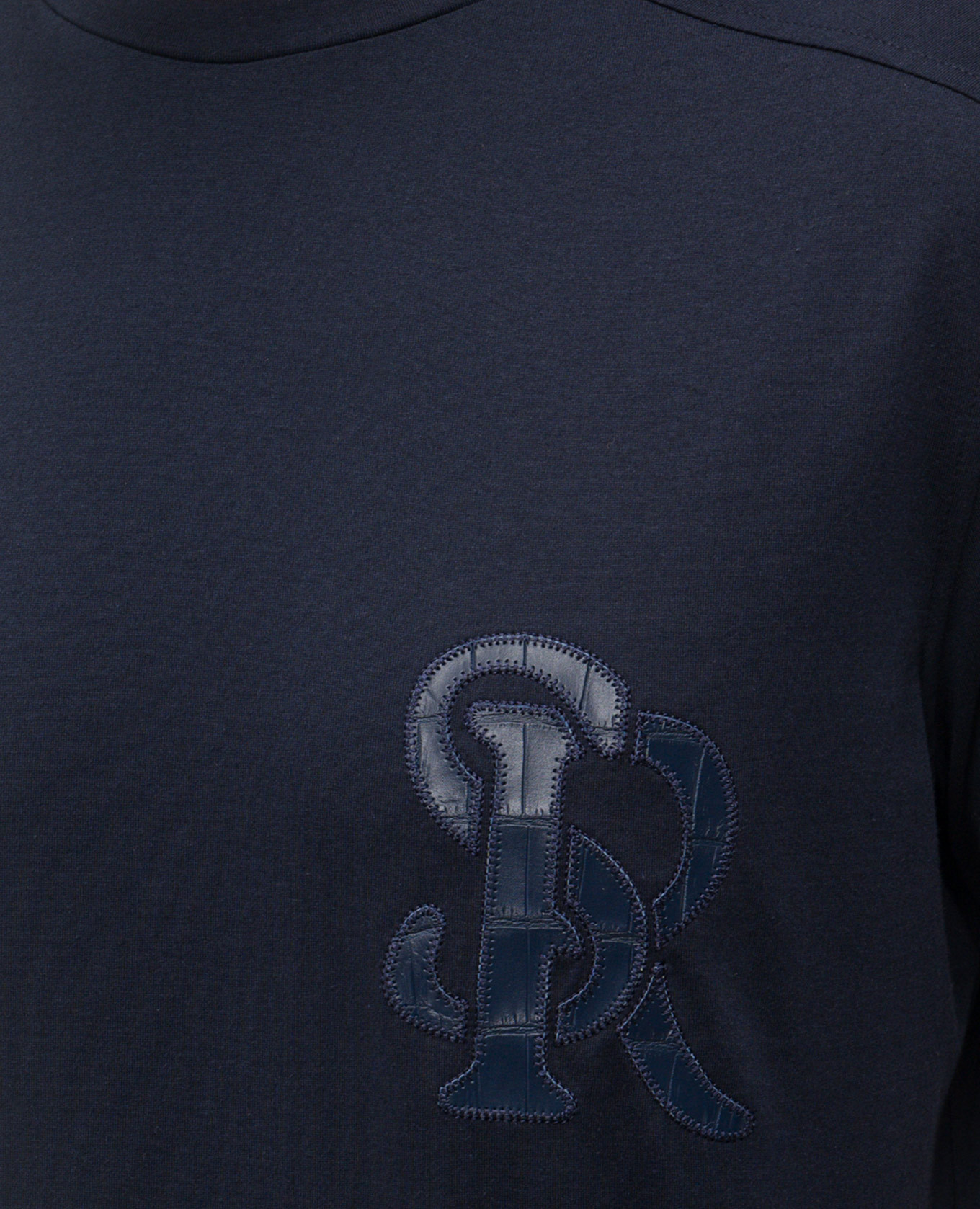 

Blue cashmere T-shirt Stefano Ricci