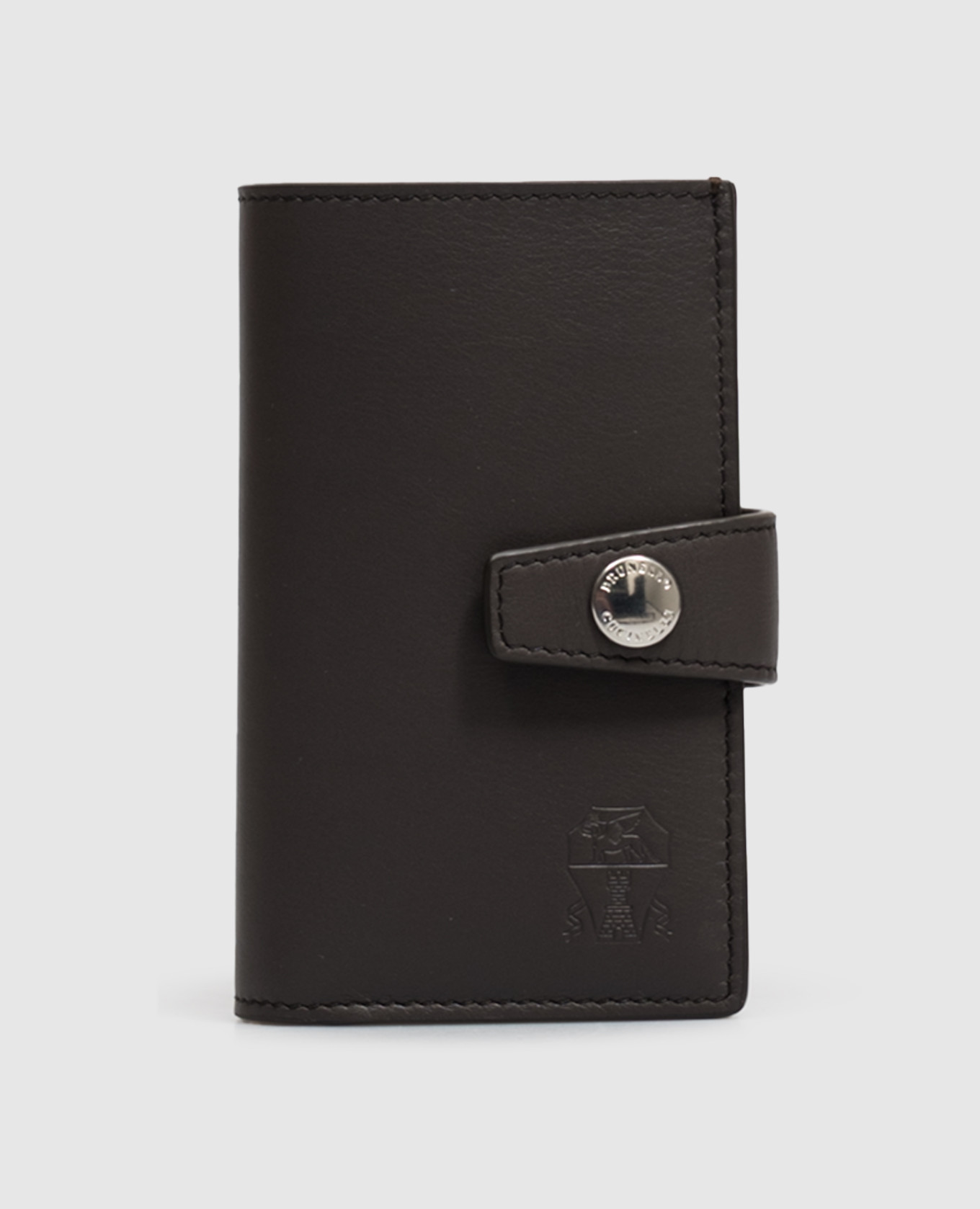 Brown leather wallet
