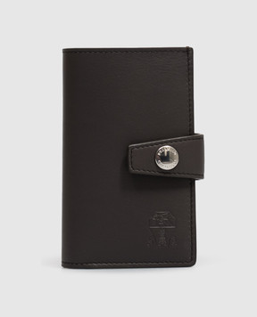 Brunello Cucinelli Brown leather wallet MWZNBU439