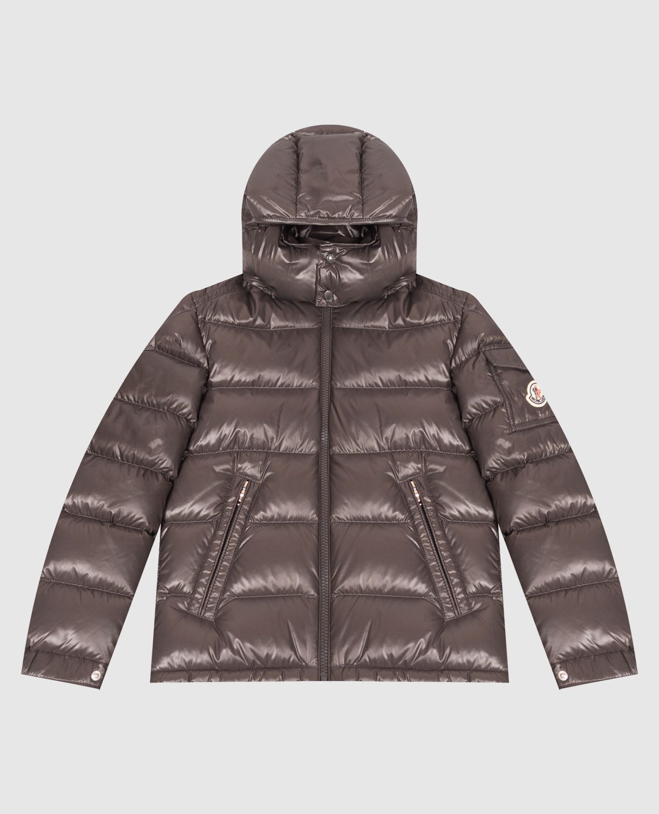 Children's gray down jacket Maya