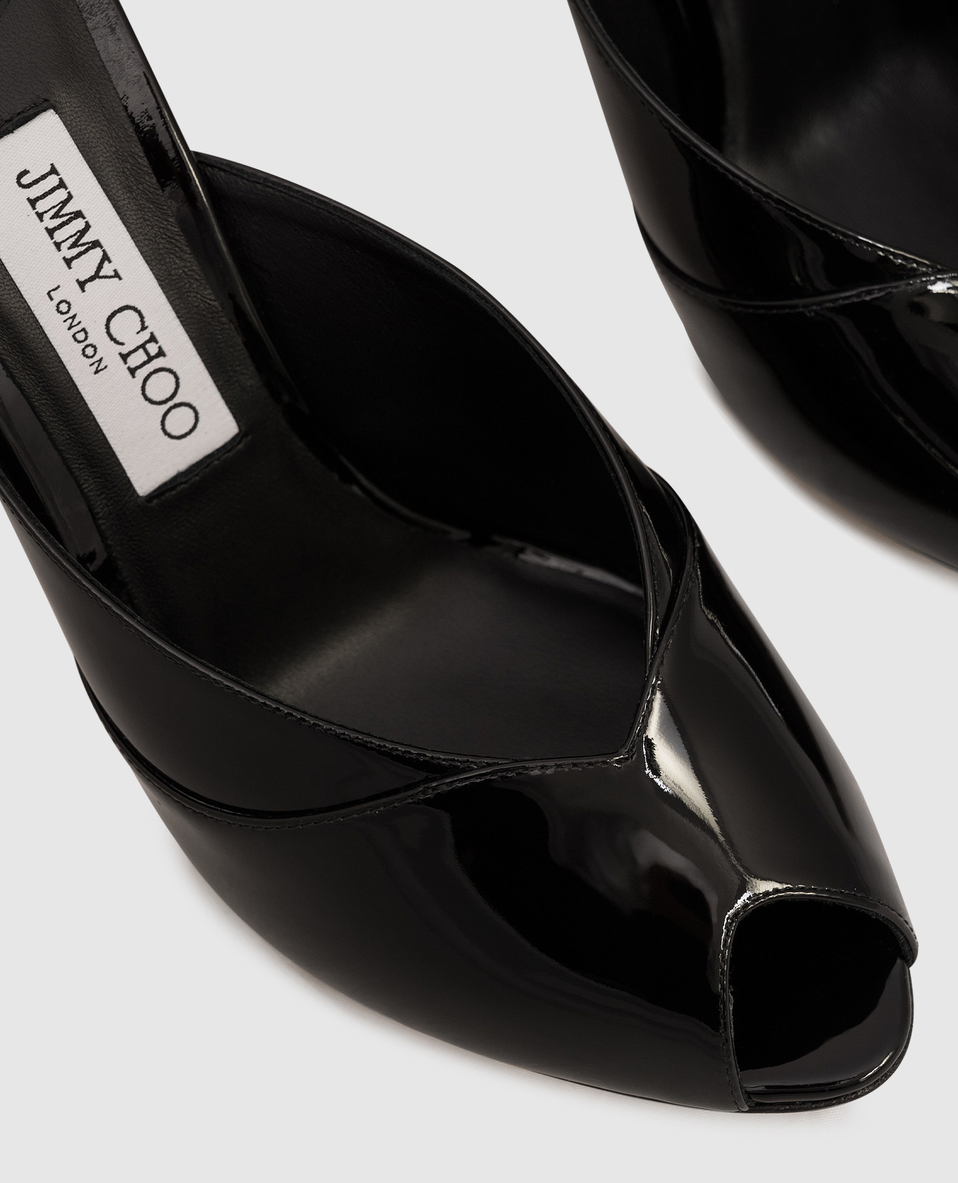 

Brigitte black patent leather mules Jimmy Choo