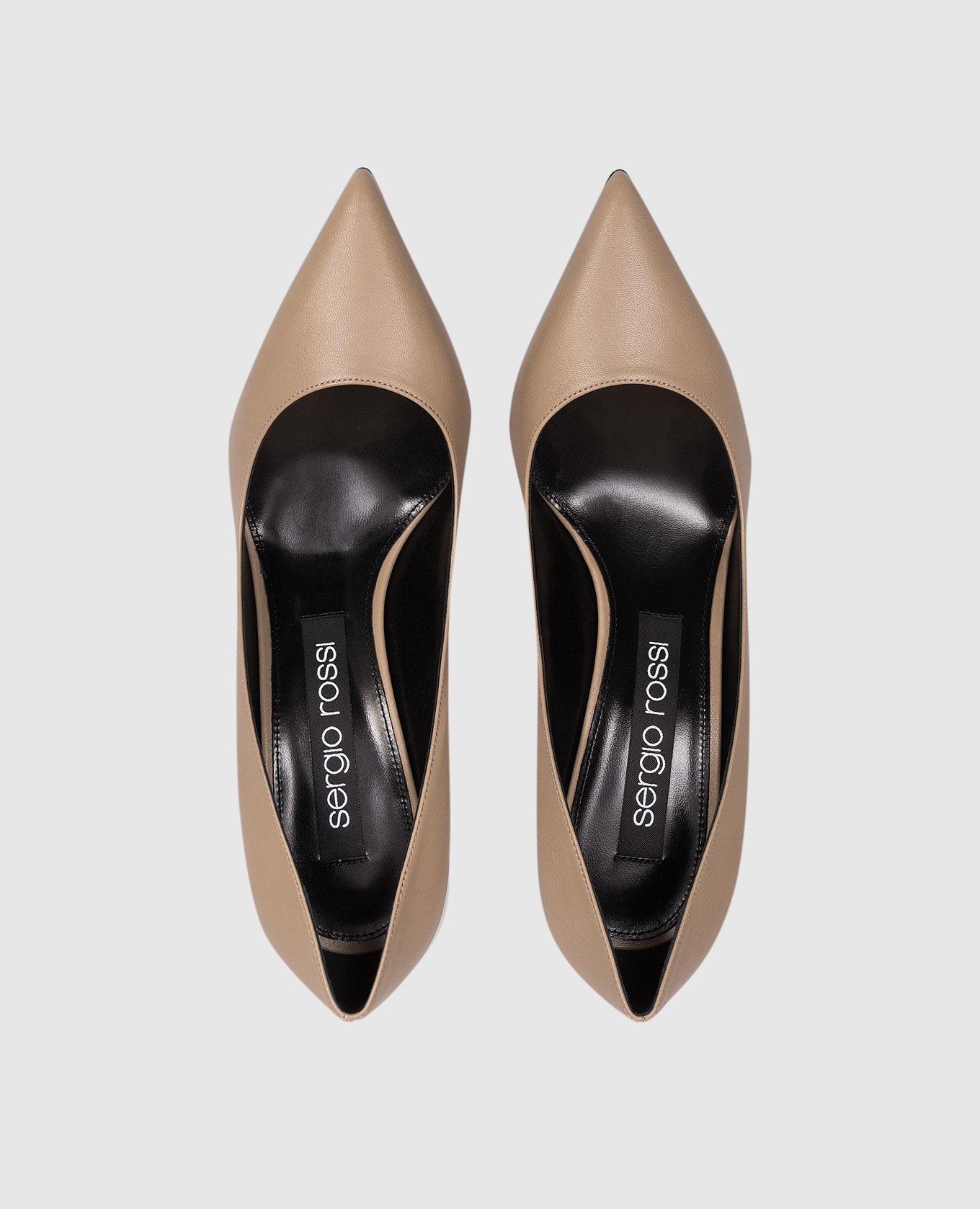 Godiva brown leather shoes Sergio Rossi 4