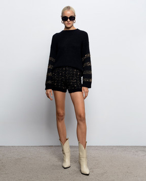 Twinset Black alpaca sweater 262TP3530