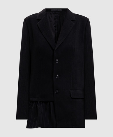 Black wool jacket