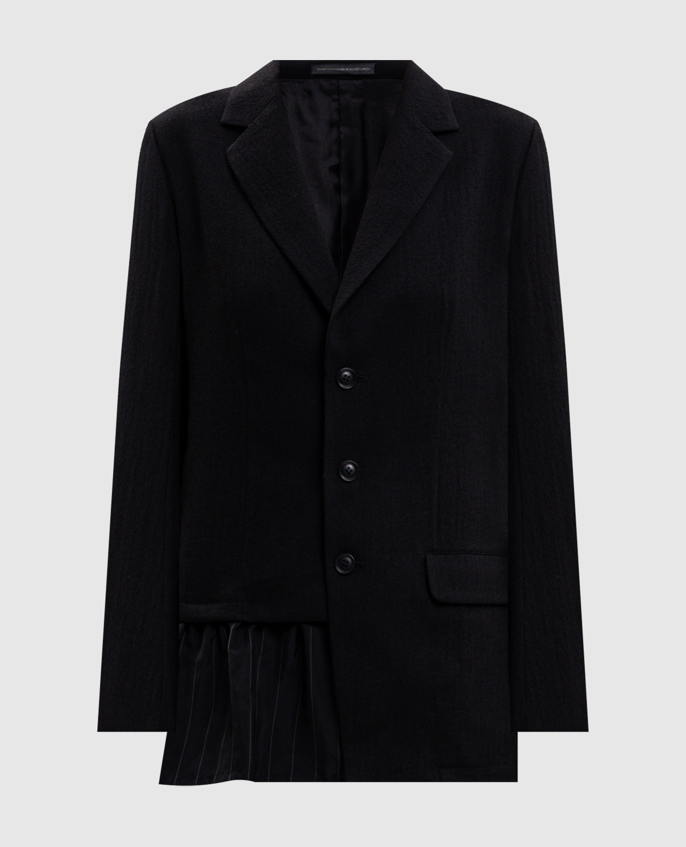 Black wool jacket