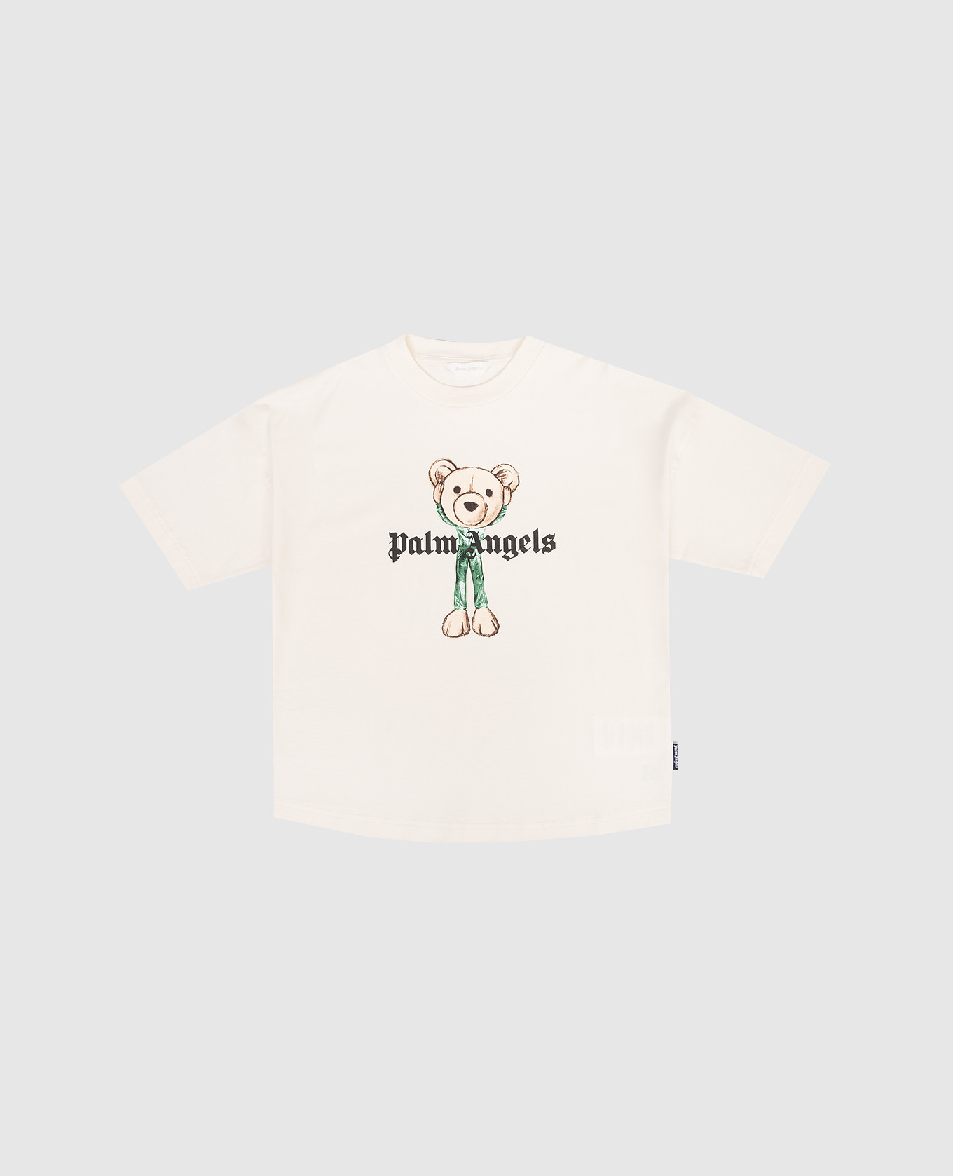 Children's beige T-shirt with print