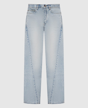 Balenciaga Blue jeans with holes A001OTTBP48