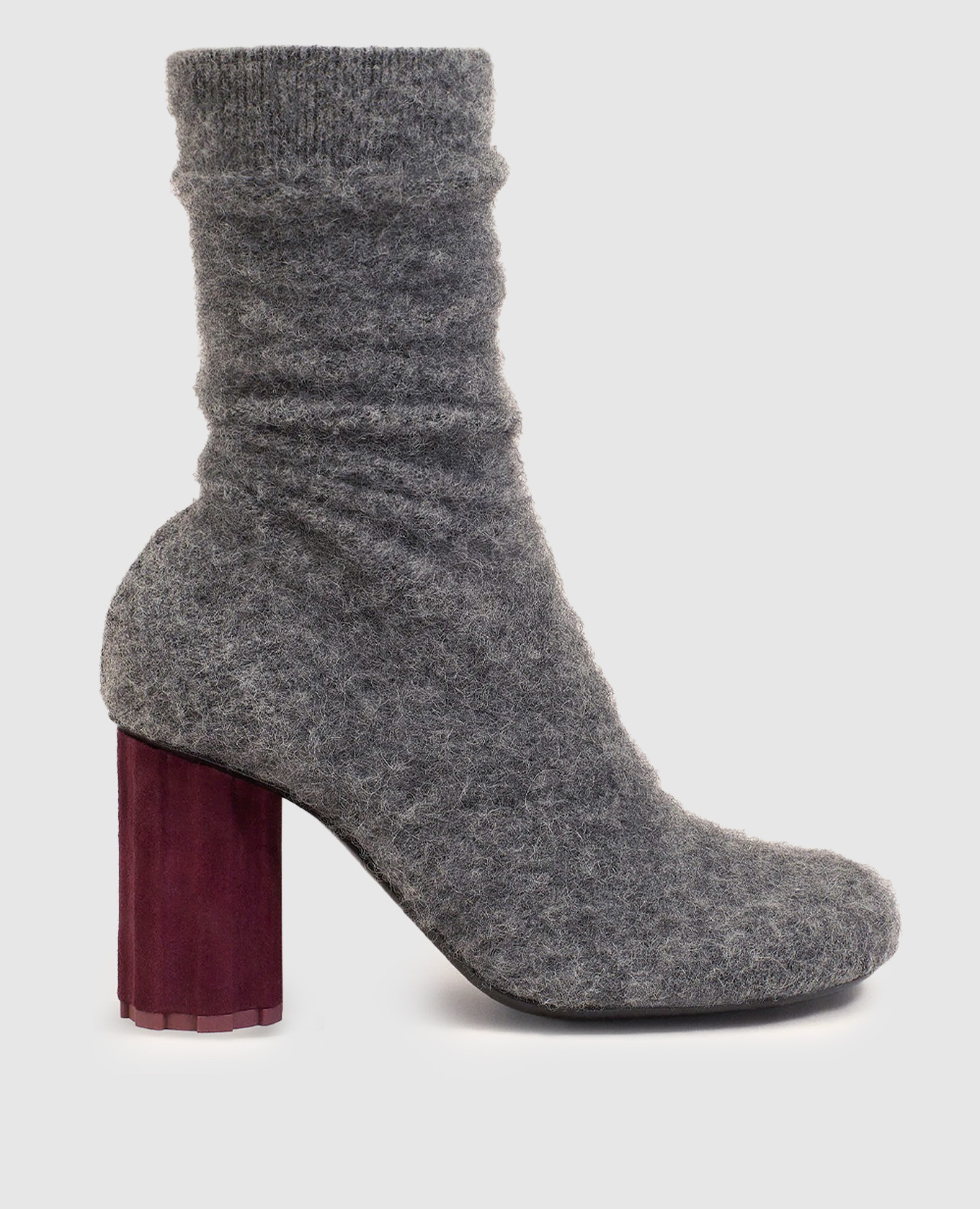

Gray wool ankle boots Ami Paris, Grey