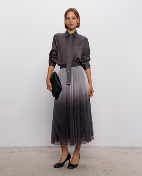 Peserico Gray blouse A06293A06638