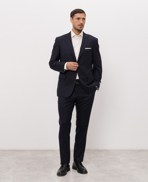 Canali Blue wool suit AN000191228020