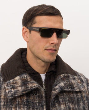 Alexander McQueen Brown sunglasses A009S6J0749