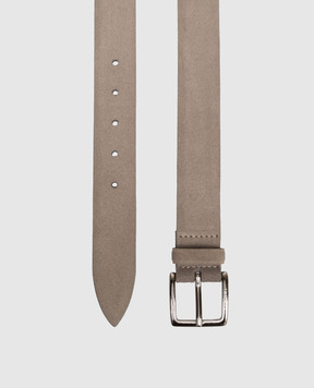 Orciani Beige suede Amalfi belt U08211AMF