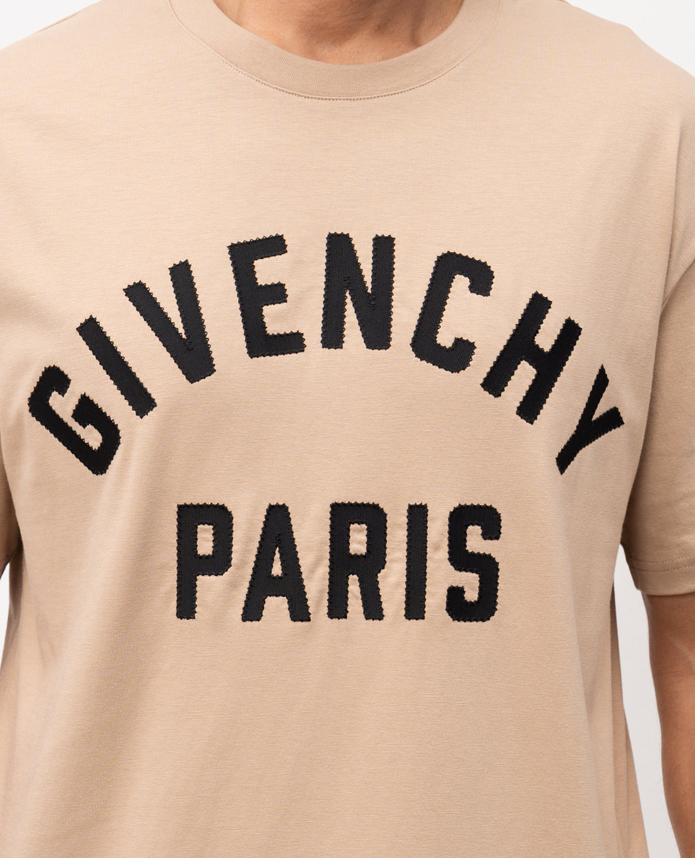 

Beige T-shirt with logo Givenchy