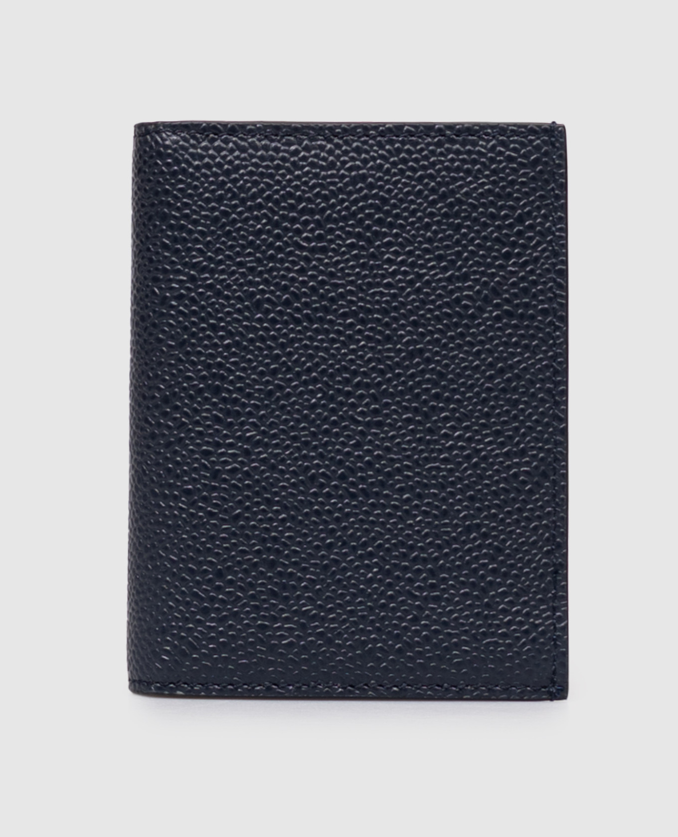 Blue leather wallet