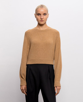 Khaite Beige Masie wool and cashmere sweater 18308534