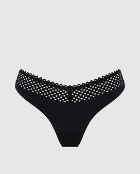 Wolford Black lace thong panties 4W2310