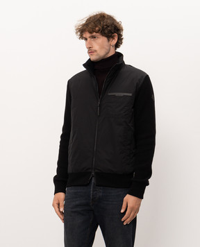 Moncler Black combination jacket L20919B00016M4281