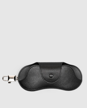 Dolce&Gabbana Black leather glasses case BP3477A3P17