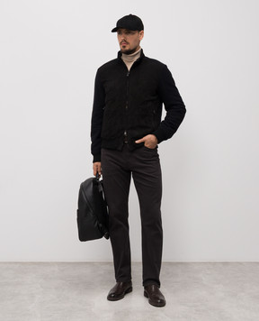 Canali Blue combination jacket LE00145O70477