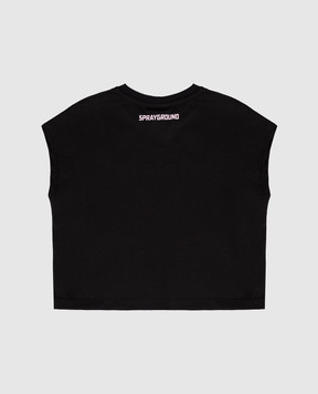 Sprayground Children's black T-shirt Light Vanquish SPY1455BLK