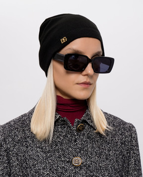 Dolce&Gabbana Black cashmere hat FXQ30TJBW2L