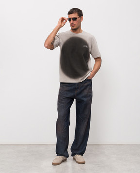 Maison Margiela MM6 Blue jeans with a vintage effect SH2LA0052M30055