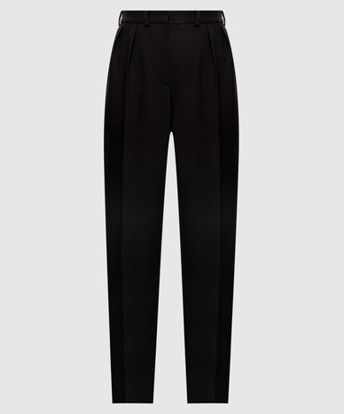 Brown wool pants