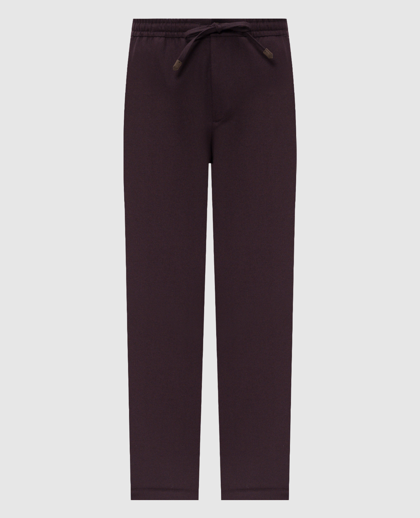 Purple wool pants