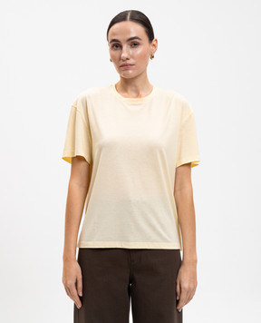 Toteme Yellow T-shirt 252WRT0529FB0419