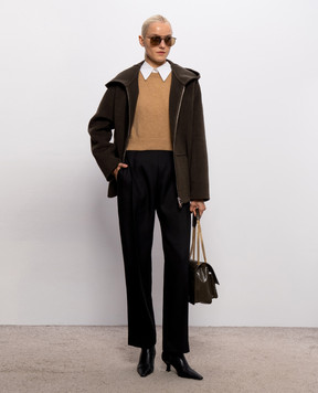 Khaite Dolem khaki wool jacket 6243547