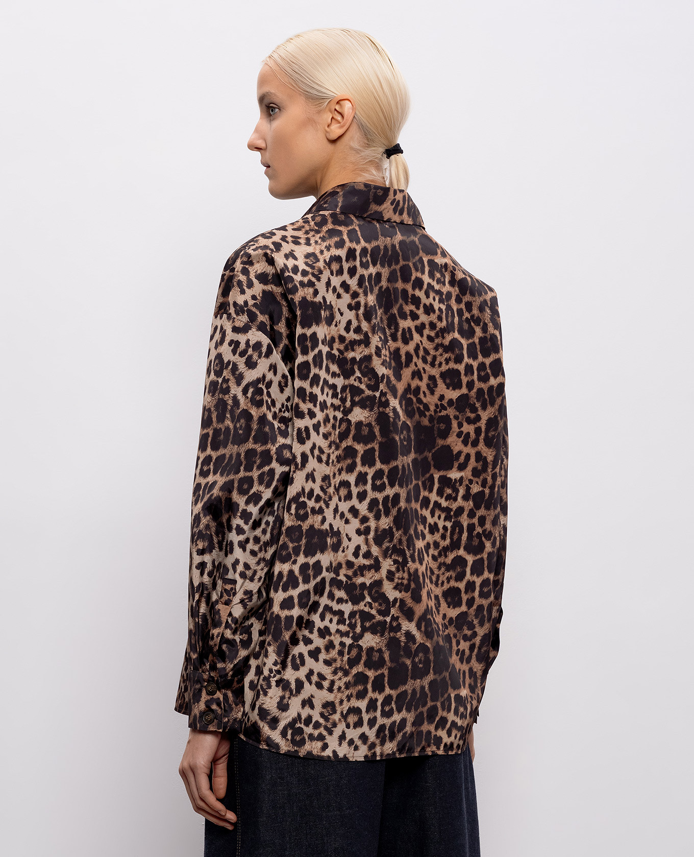 

Lobster shirt in animal print Simonetta Ravizza, Brown