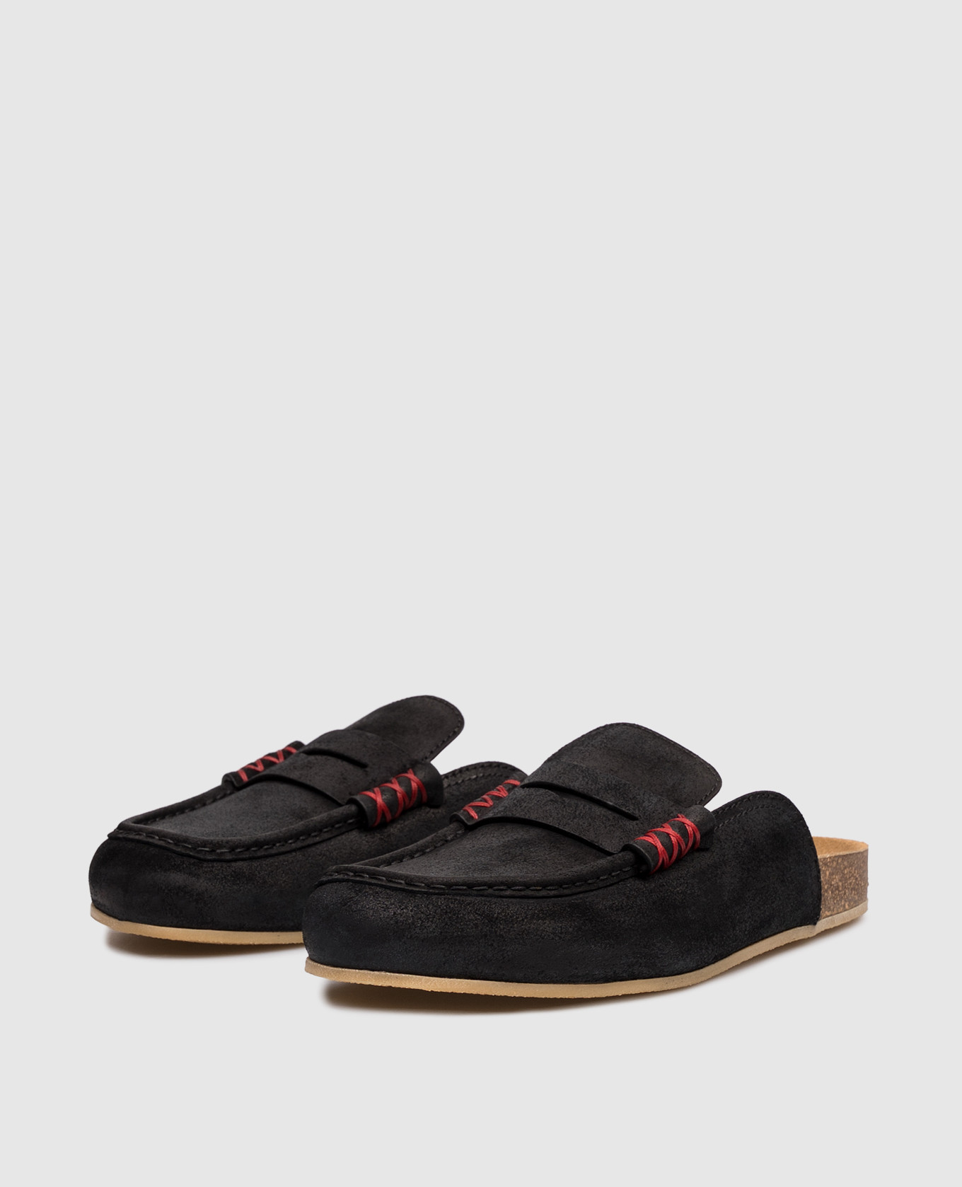 

Black suede mules Babe Pay Pls
