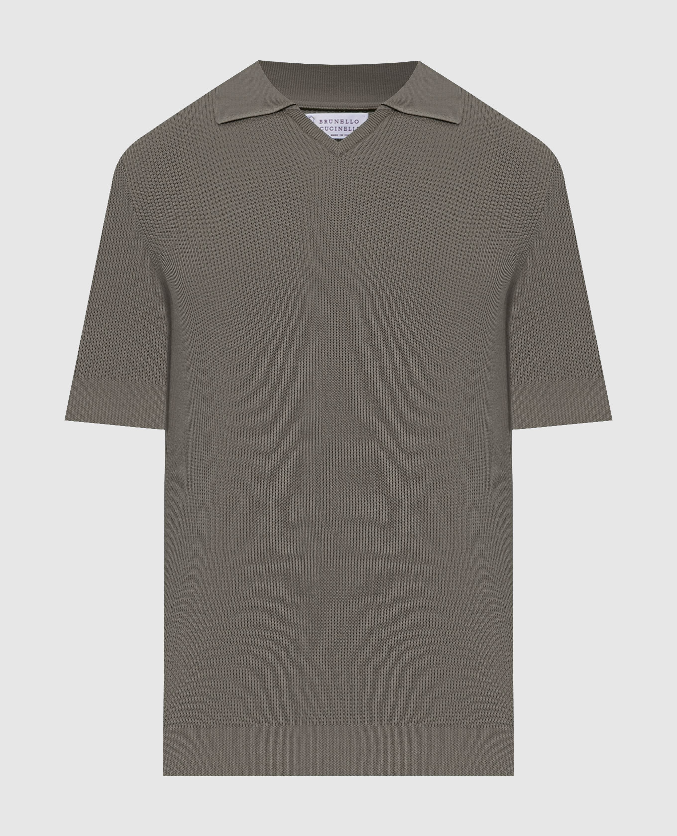 

Khaki T-shirt Brunello Cucinelli