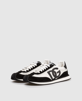 Dolce&Gabbana White DG CUSHION combination sneakers CS2288A5355