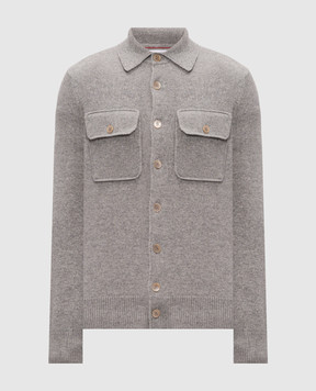 Brunello Cucinelli Gray cashmere cardigan M22703806