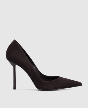 Le Silla Bella brown suede shoes 4215C090BXPPVEP