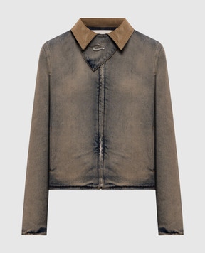 SSHEENA Jackie blue denim jacket 26FWJACKIEDF26001